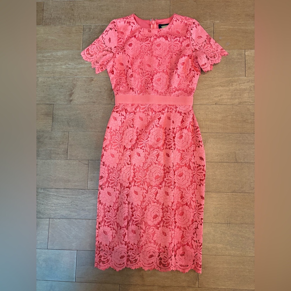 Alexia Admor Delora Dress in Coral size 4